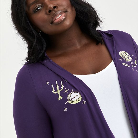 DISNEY HAUNTED MANSION DRAPE CARDIGAN - Picture 14 of 15